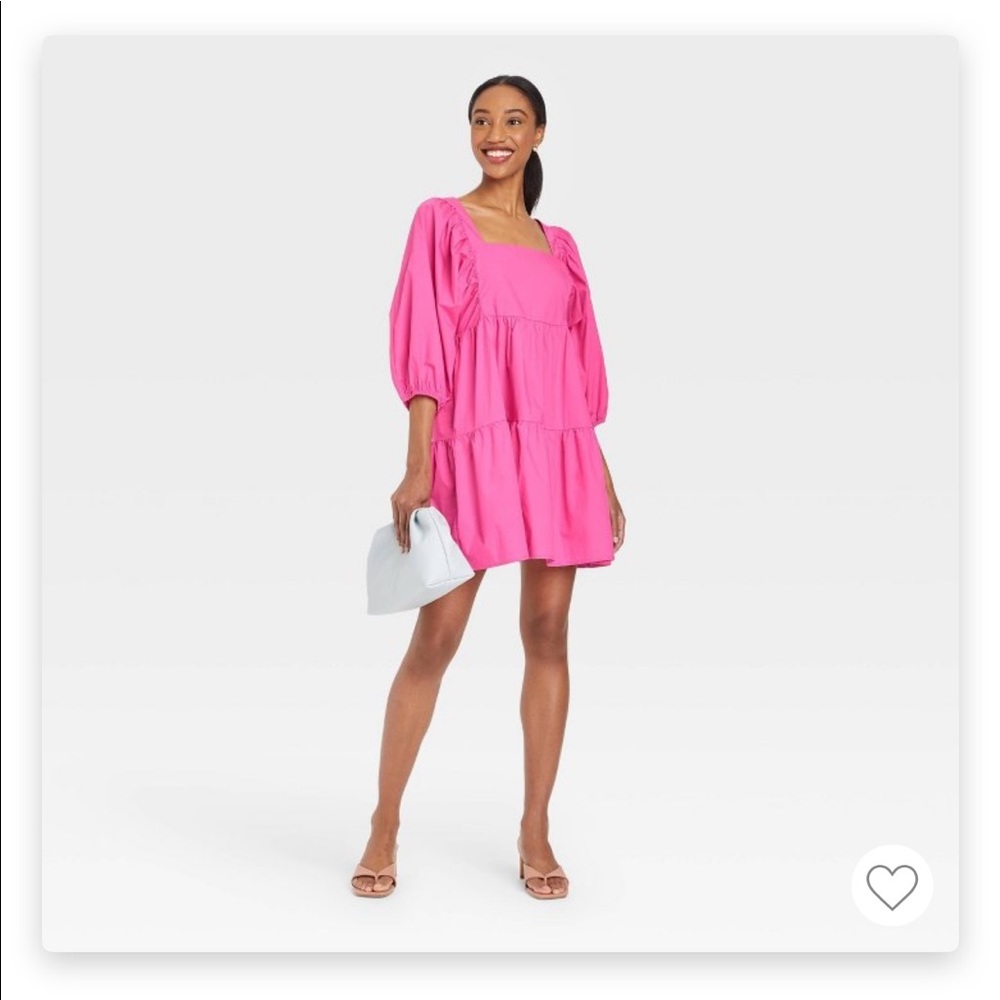 [NWT] Target A New Day // Balloon Sleeve Mini Dress Size L
